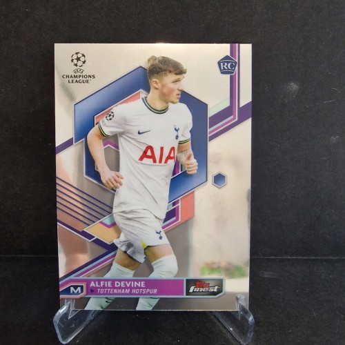 2022-23 Topps Finnest Alfie Devine Tottenham /K14