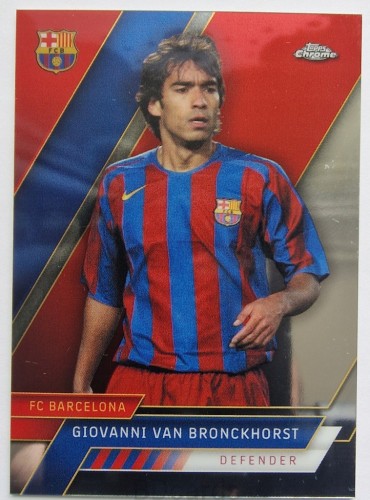 2022-23 Topps Chrome FC Barcelona Giovani van Bronckhorst /FR