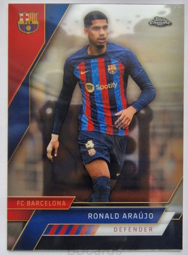 2022-23 Topps Chrome FC Barcelona Ronald Araujo /FR