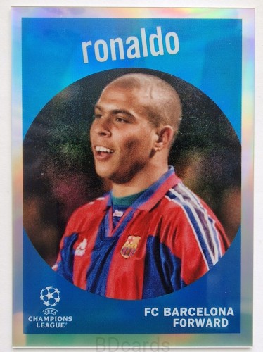 2022-23 Topps Chrome UEFA Ronaldo Fc Barcelona /NU15