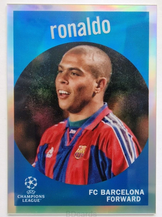 2022-23 Topps Chrome UEFA Ronaldo Fc Barcelona /NU15