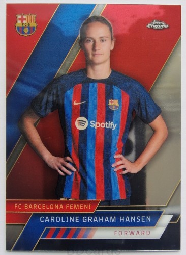 2022-23 Topps Chrome FC Barcelona Caroline Graham Hansen /FR