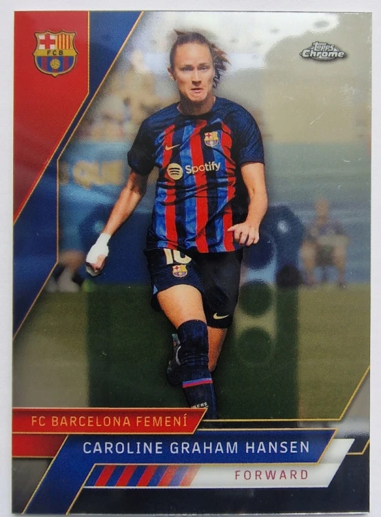 2022-23 Topps Chrome FC Barcelona Caroline Graham Hansen /FR