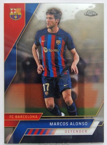 2022-23 Topps Chrome FC Barcelona Marcos Alonso /FR