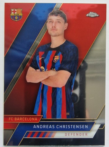 2022-23 Topps Chrome FC Barcelona Andreas Christensen /FR