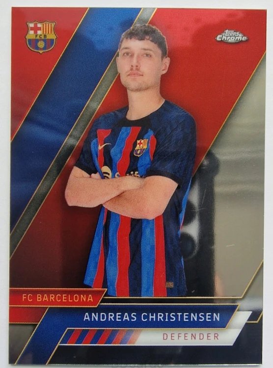 2022-23 Topps Chrome FC Barcelona Andreas Christensen /FR