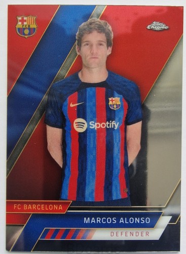 2022-23 Topps Chrome FC Barcelona Marcos Alonso /FR
