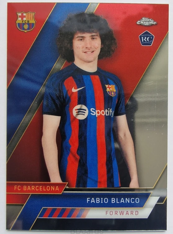 2022-23 Topps Chrome FC Barcelona Fabio Blanco /FR