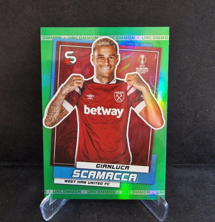 2022-23 Topps Superstars Uncommon Scamacca West Ham /AU7