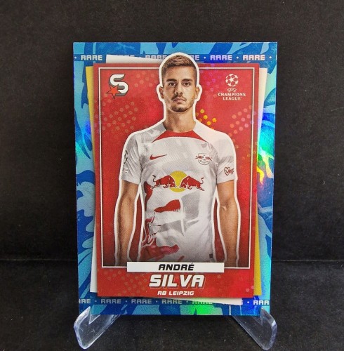 2022-23 Topps Superstars Rare Silva RB Leipzig /AU7
