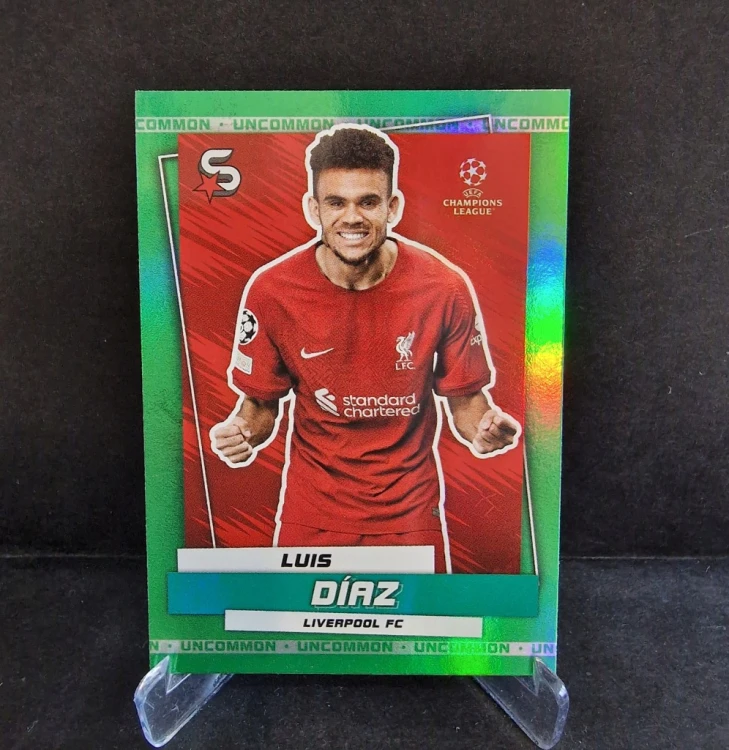 2022-23 Topps Superstars Uncommon Diaz Liverpool /AU9