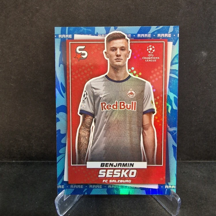 2022-23 Topps Superstars Sesko Fc Salzburg Rare /U15