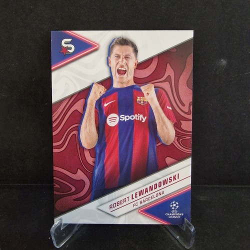 2022-23 Topps Superstars Robert Lewandowski Fc Barcelona /K18
