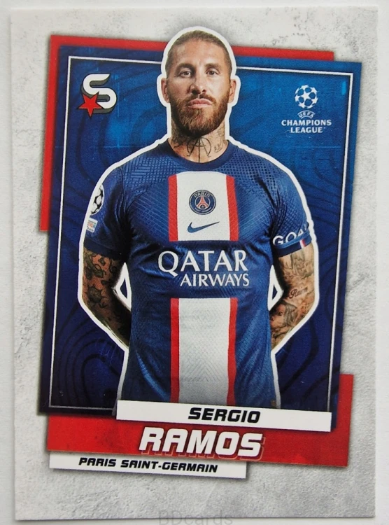 2022-23 Topps Superstars Sergio Ramos PSG /Y1