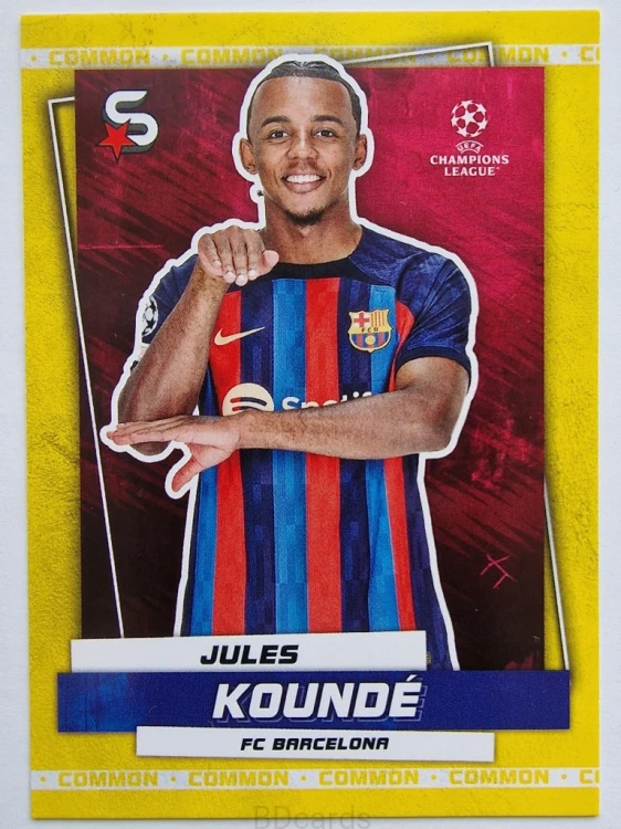 2022-23 Topps Superstars Jules Kounde Fc Barcelona /Y1
