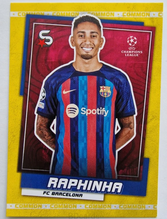 2022-23 Topps Superstars Raphinha Fc Barcelona /Y2