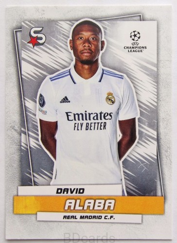 2022-23 Topps Superstars David Alaba Real Madrid /RU23