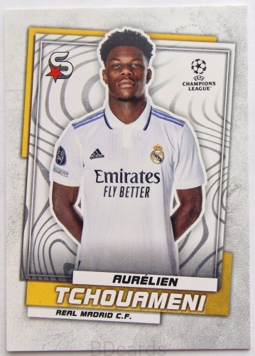 2022-23 Topps Superstars Aurelien Tchouameni Real Madrid /RU23