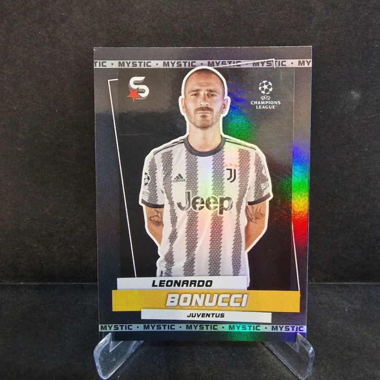 2022-23 Topps Superstars Bonucci Juventus Mystic /U16