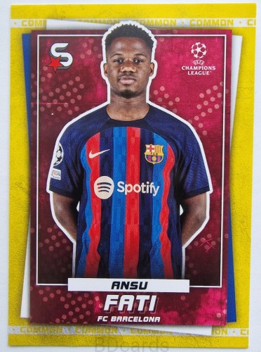 2022-23 Topps Superstars Ansu Fati Fc Barcelona /Y2