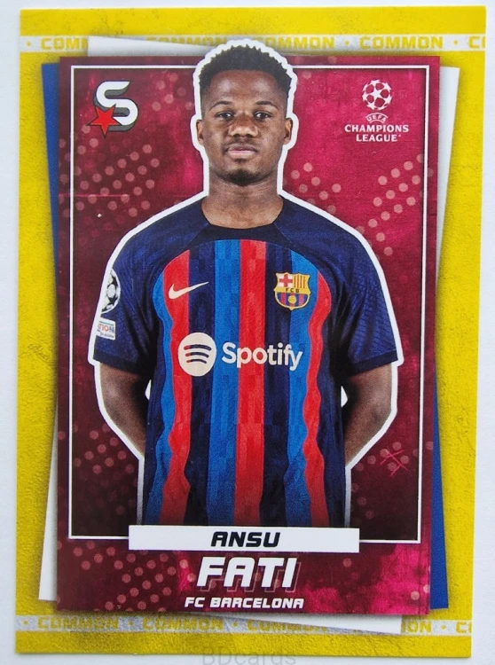 2022-23 Topps Superstars Ansu Fati Fc Barcelona /Y2