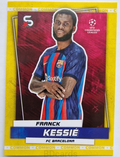 2022-23 Topps Superstars Franck Kessie Fc Barcelona /Y2