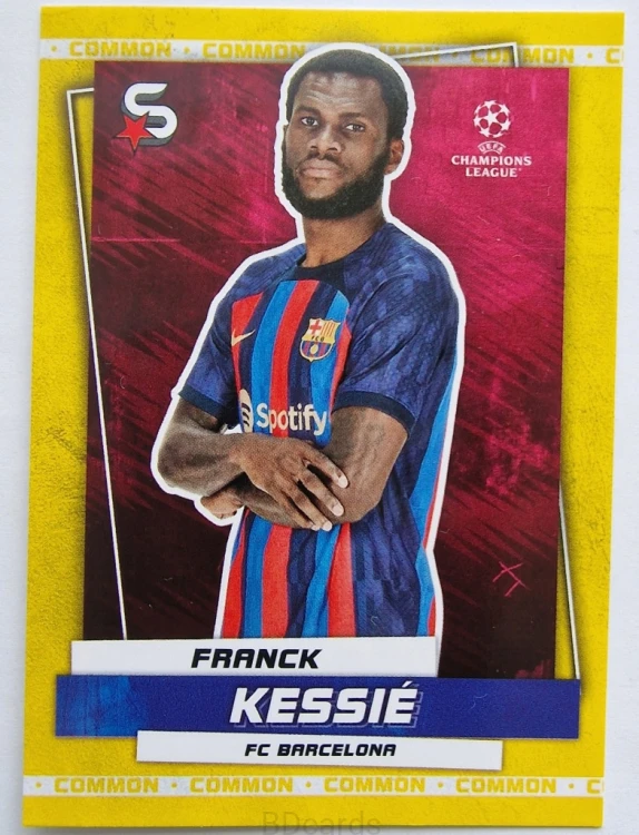 2022-23 Topps Superstars Franck Kessie Fc Barcelona /Y2