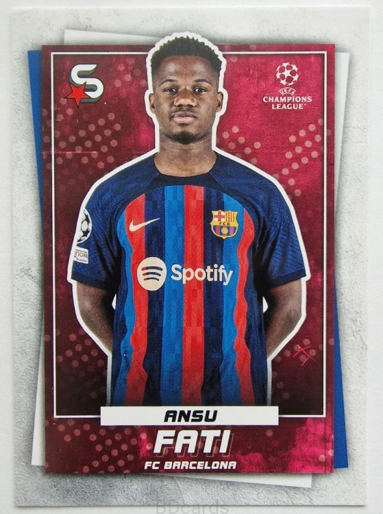 2022-23 Topps Superstars Ansu Fati Fc Barcelona /Y2