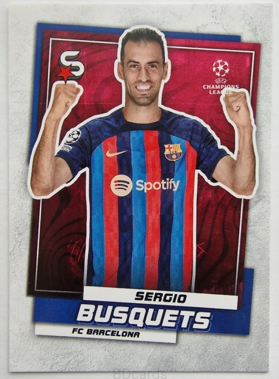 2022-23 Topps Superstars Sergio Busquets Fc Barcelona /Y2