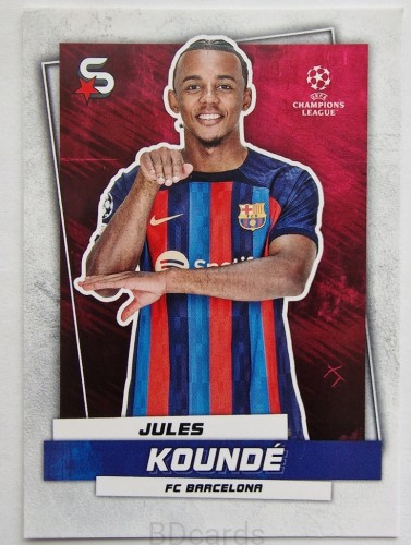 2022-23 Topps Superstars Jules Kounde Fc Barcelona /Y2