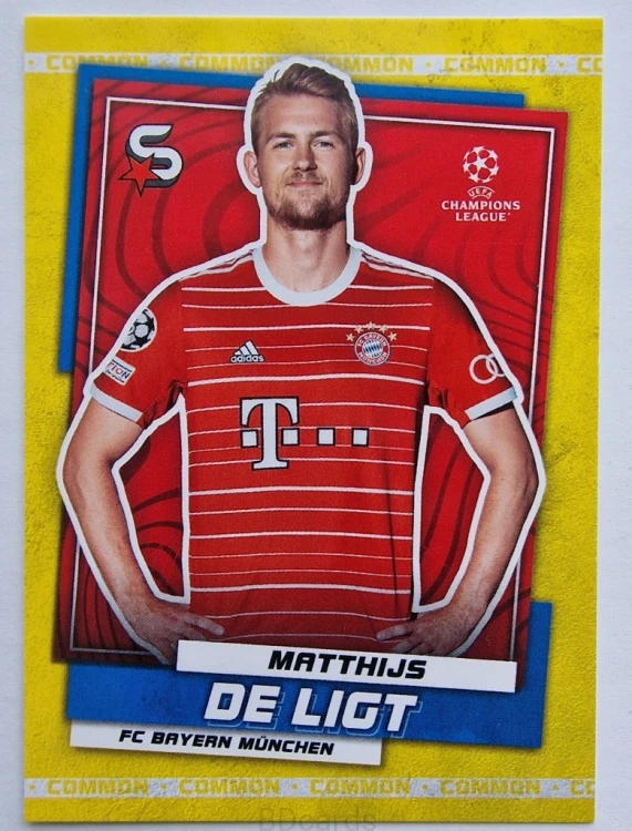 2022-23 Topps Superstars Matthijs De Ligt Bayern Monachium /Y3