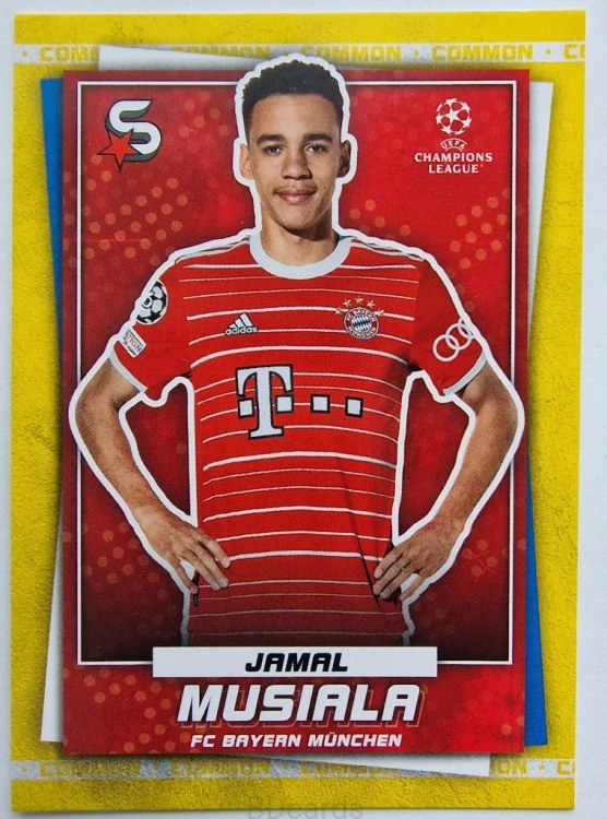 2022-23 Topps Superstars Jamal Musiala Bayern Monachium /Y3