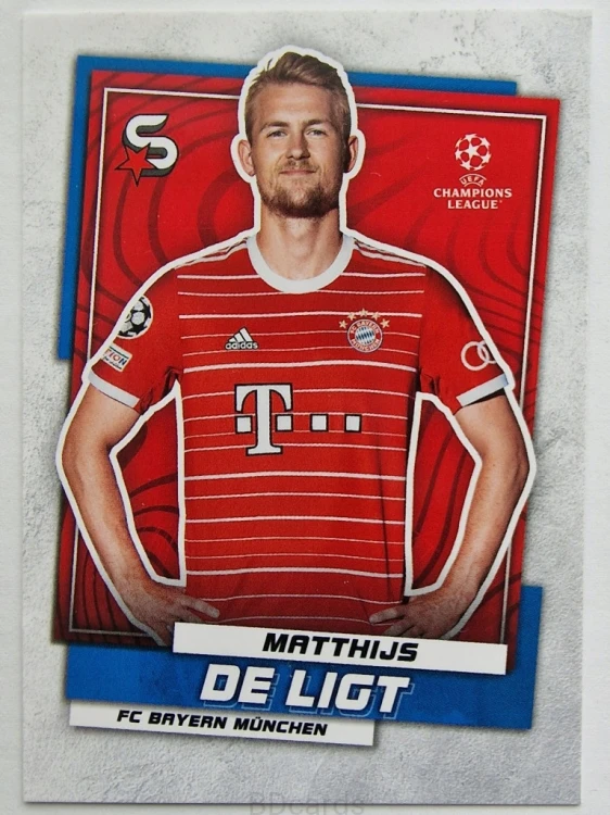 2022-23 Topps Superstars Matthijs De Ligt Bayern Monachium /Y4