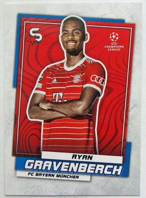 2022-23 Topps Superstars Ryan Gravenberch Bayern Monachium /Y4