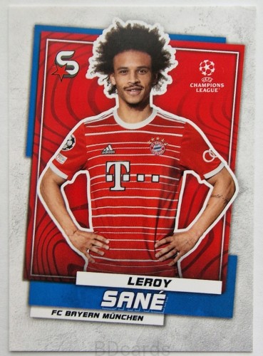 2022-23 Topps Superstars Leroy Sane Bayern Monachium /Y4