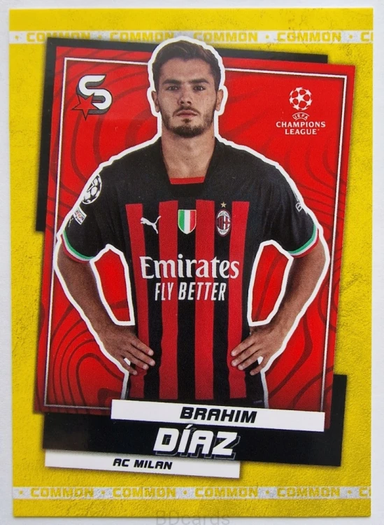 2022-23 Topps Superstars Brahim Diaz Ac Milan /Y5