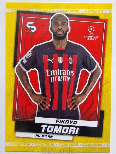 2022-23 Topps Superstars Fikayo Tomori Ac Milan /Y5