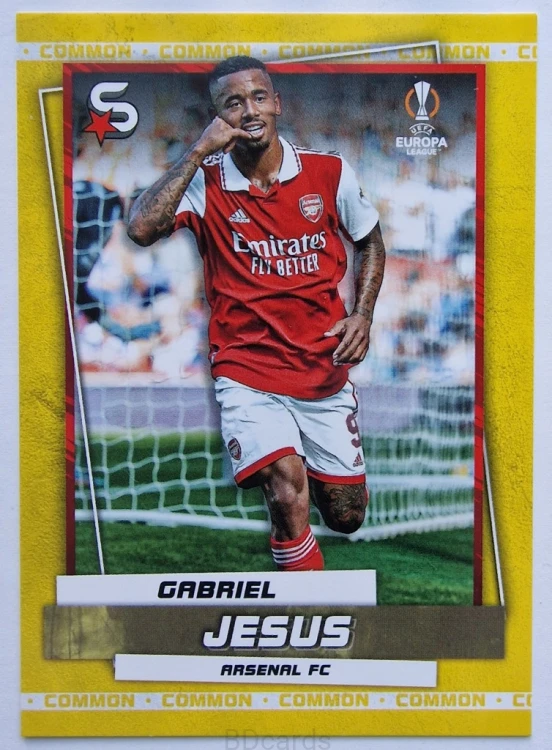 2022-23 Topps Superstars Gabriel Jesus Arsenal Londyn /Y6