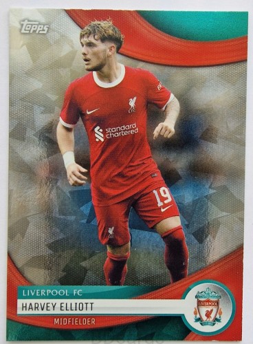 2023 Topps Fan Set Liverpool Harvey Elliott /B