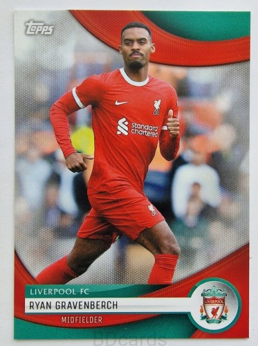 2023 Topps Fan Set Liverpool Ryan Gravenberch /B