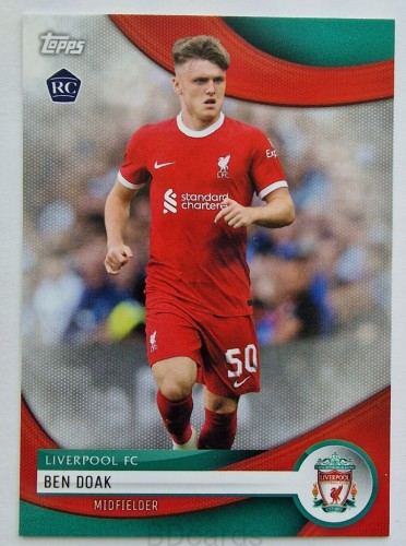 2023 Topps Fan Set Liverpool Ben Doak /B