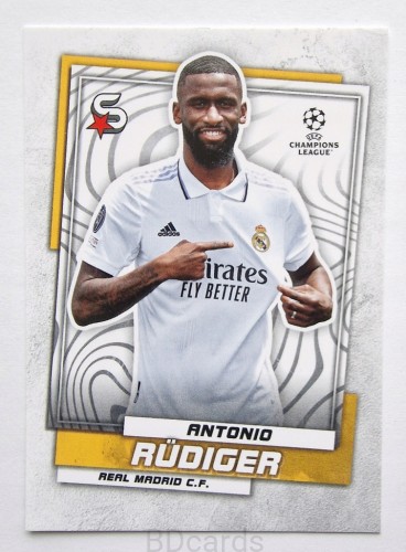 2022-23 Topps Superstars Antonio Rudiger Real Madryt /B