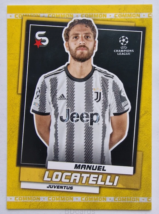 2022-23 Topps Superstars Manuel Locatelli Juventus /Y50