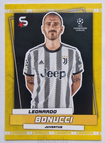 2022-23 Topps Superstars Leonardo Bonucci Juventus /Y50