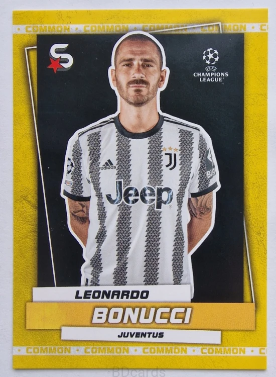 2022-23 Topps Superstars Leonardo Bonucci Juventus /Y50