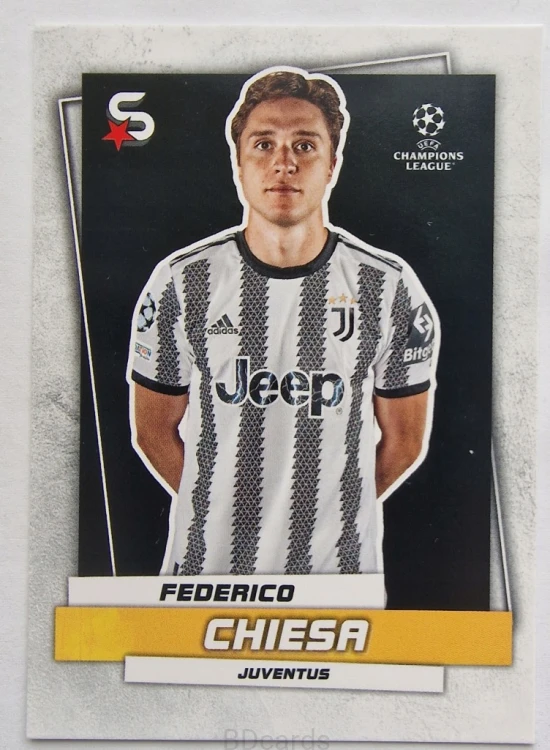 2022-23 Topps Superstars Federico Chiesa Juventus /Y49