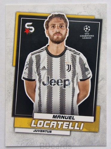 2022-23 Topps Superstars Manuel Locatelli Juventus /Y49