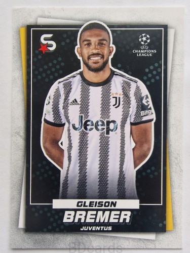 2022-23 Topps Superstars Gleison Bremer Juventus /Y49