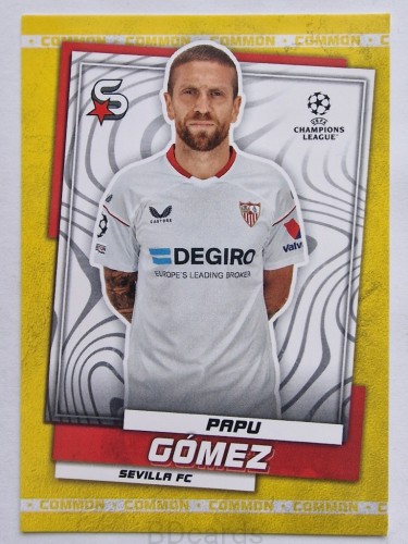 2022-23 Topps Superstars Papu Gomez Sevilla /Y49