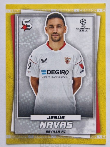 2022-23 Topps Superstars Jesus Navas Sevilla /Y49